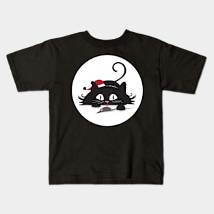 Playful cat Kids T-Shirt